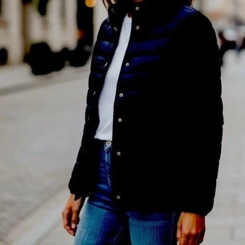 Lauren Ralph Lauren NEW Women's Black Packable Classic Puffer Jacket LARGE $200